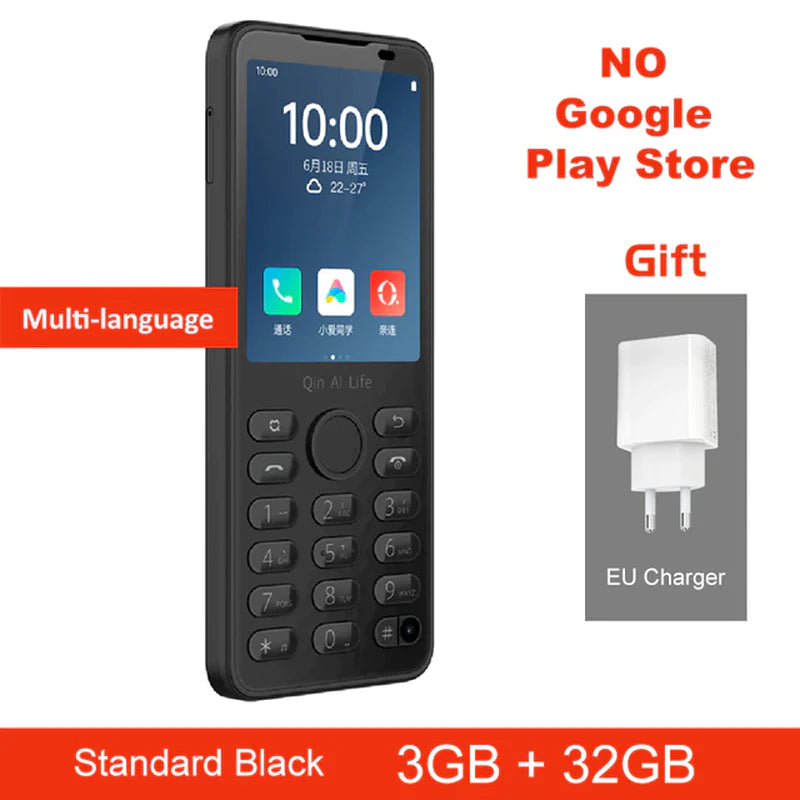 New Qin F21 Pro Smart Touch Screen Phone Wifi 5G+2.8 Inch 3GB + 32GB / 4GB 64GB Bluetooth 5.0 480*640 Global Verison Phone