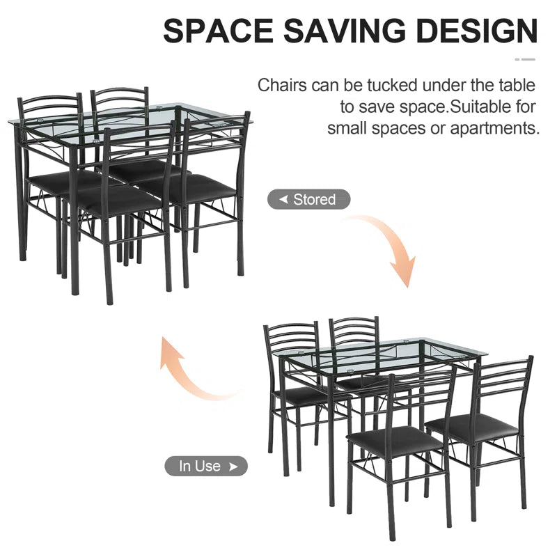 Izen 4 - Person Dining Set