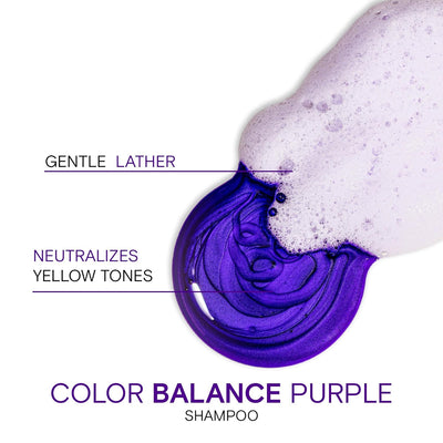 Joico Color Balance Purple Shampoo and Conditioner for Blonde Hair, Protection for Colour Treated Hair, Moisturizes & Shields Damaged Hair, with Keratin and Green Tea Extract