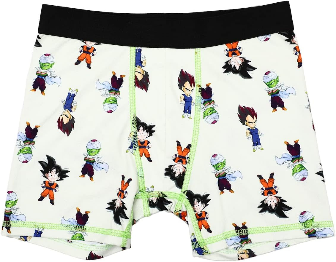 Dragon Ball Z Goku Piccolo Vegeta Kids Boxer Briefs Pack of 5