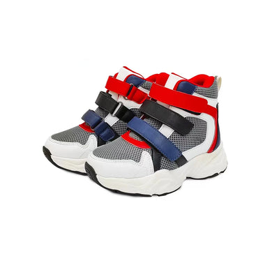 Girl Children Sneakers Orthopedic Shoes for Kid Leather Toddlers Ankle Support Flatfeet Orthotics Footwear 2-7 Year