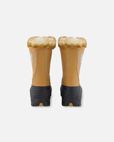 Winter Boots Brown Sugar With Removable Liner