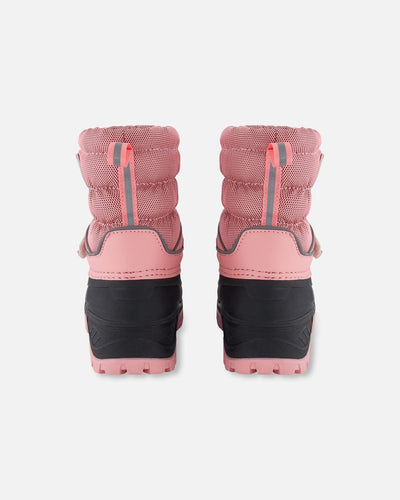 Winter Boots Dusty Pink