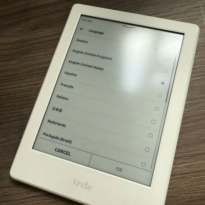 Original Kindle 8Th Used Ebook E Book Eink E-Ink Reader 6 Inch Touch Screen Wifi Ereader Better than Kindle Kobo