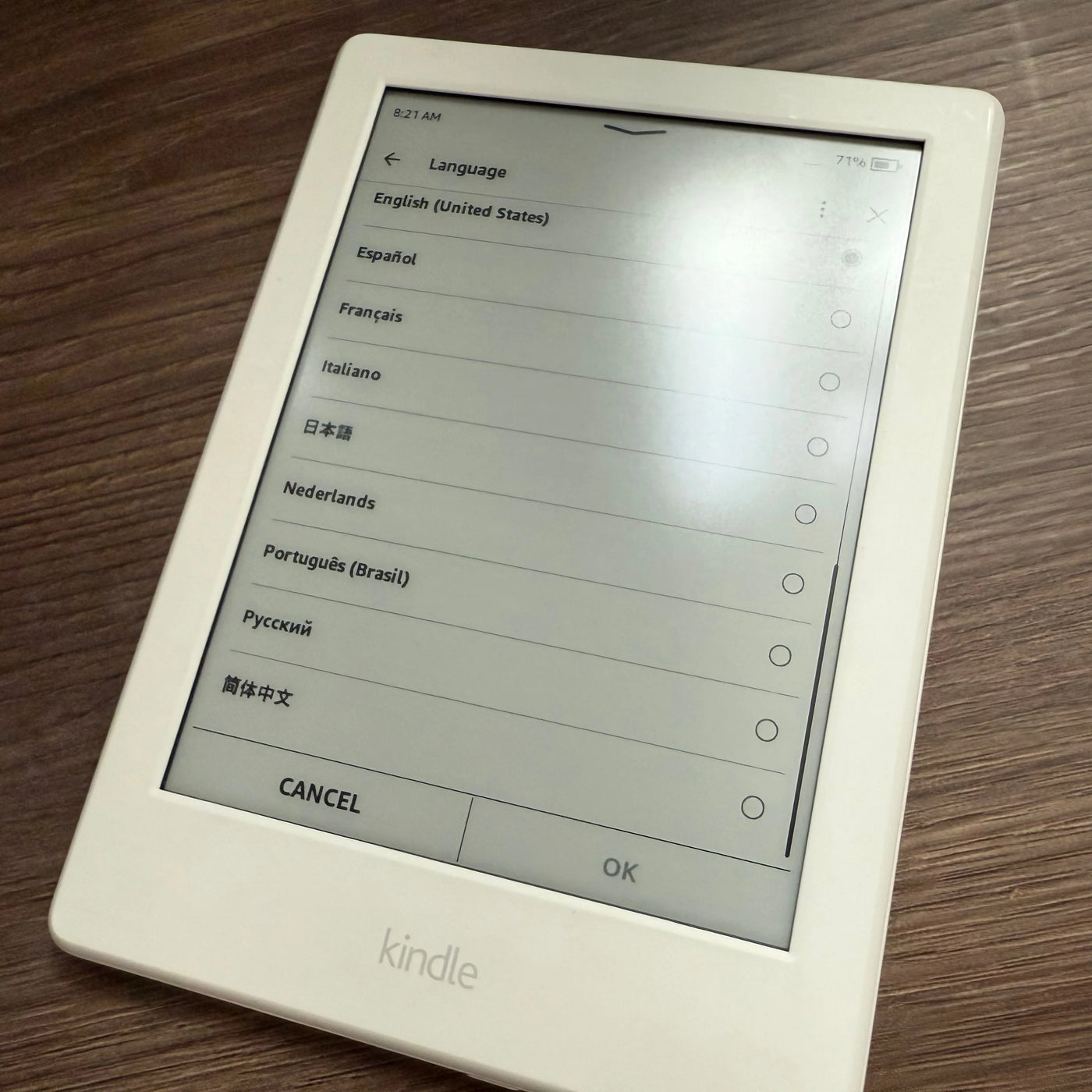 Original Kindle 8Th Used Ebook E Book Eink E-Ink Reader 6 Inch Touch Screen Wifi Ereader Better than Kindle Kobo