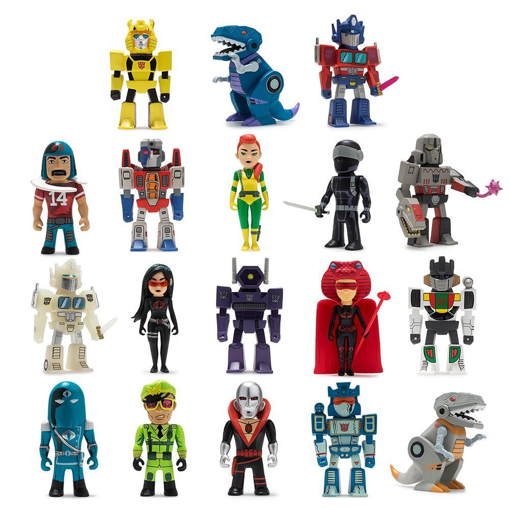 Kidrobot Transformers vs. GI Joe 3" Blind Box Mini Series