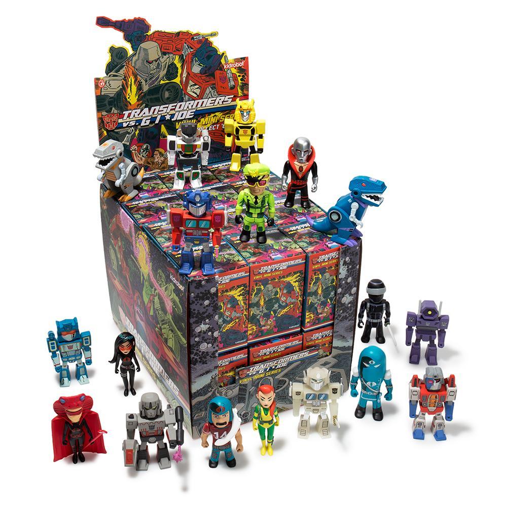 Kidrobot Transformers vs. GI Joe 3" Blind Box Mini Series