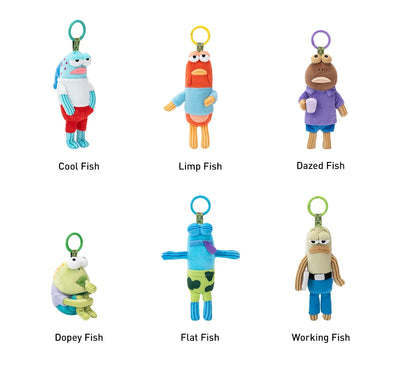 Bikini Bottom Buddies Whimsical Series Plush Figure (Blind Box)