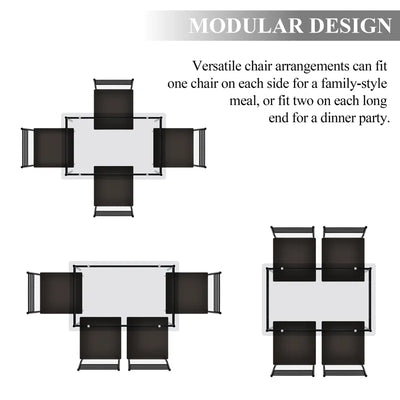 Izen 4 - Person Dining Set