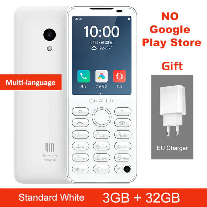 New Qin F21 Pro Smart Touch Screen Phone Wifi 5G+2.8 Inch 3GB + 32GB / 4GB 64GB Bluetooth 5.0 480*640 Global Verison Phone